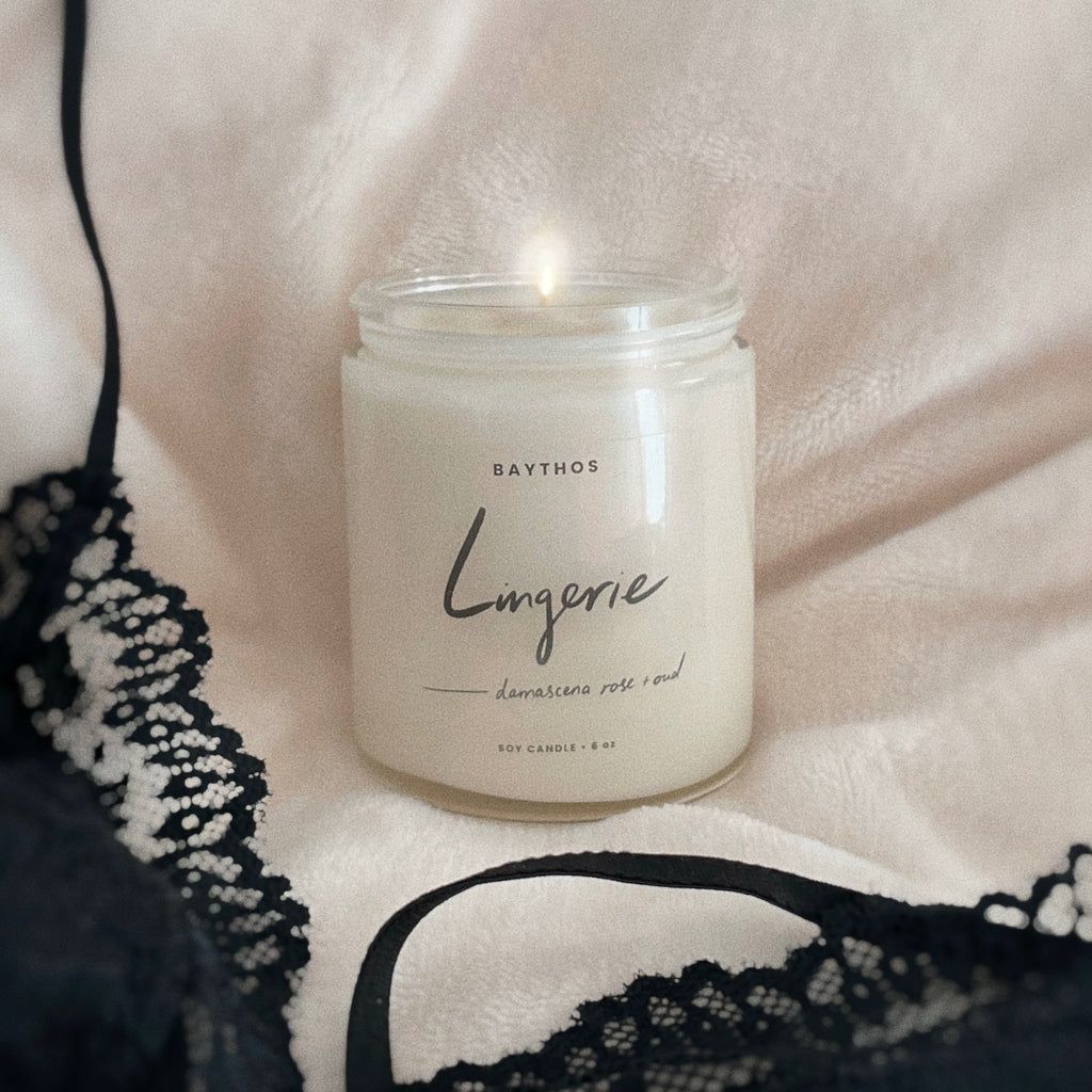 lingerie baythos candles